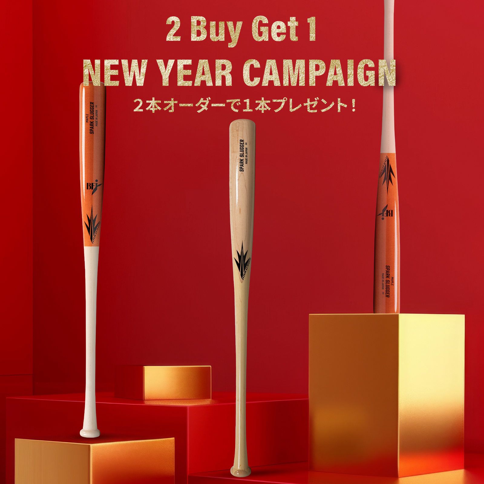 【 2 Buy Get 1 】NEW YEAR CAMPAIGN